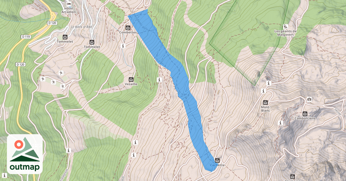 Map of Cachette