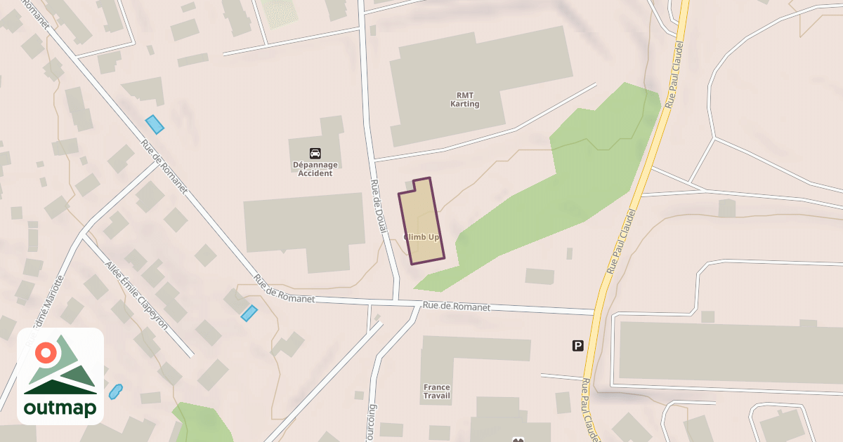 Map of Climb Up