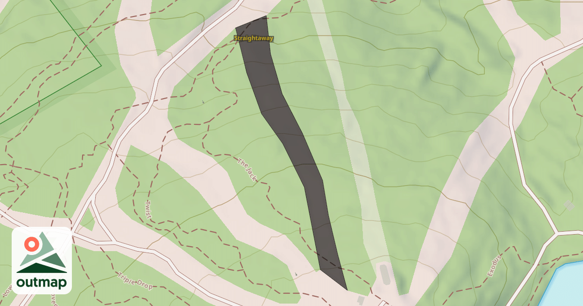 Map of Straightaway