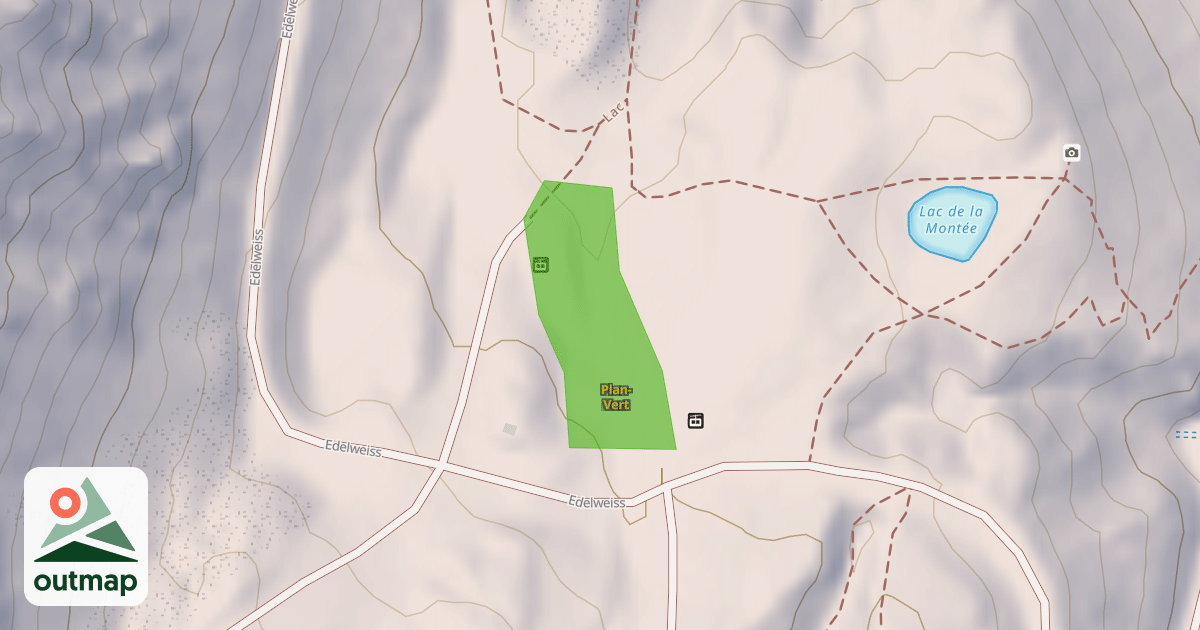 Map of Plan-Vert
