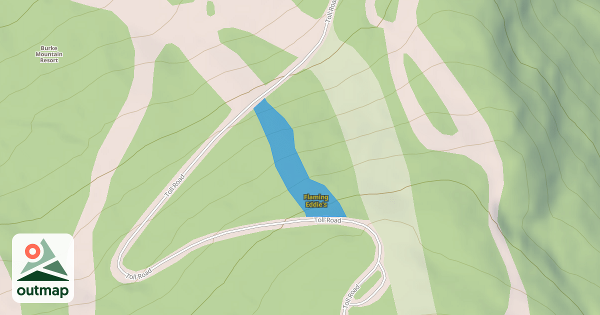 Map of Flaming Eddie's
