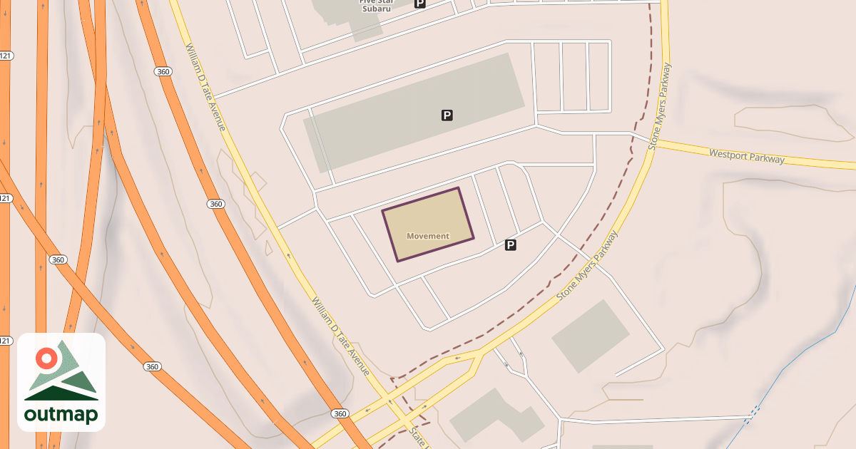 Map of Movement Grapevine