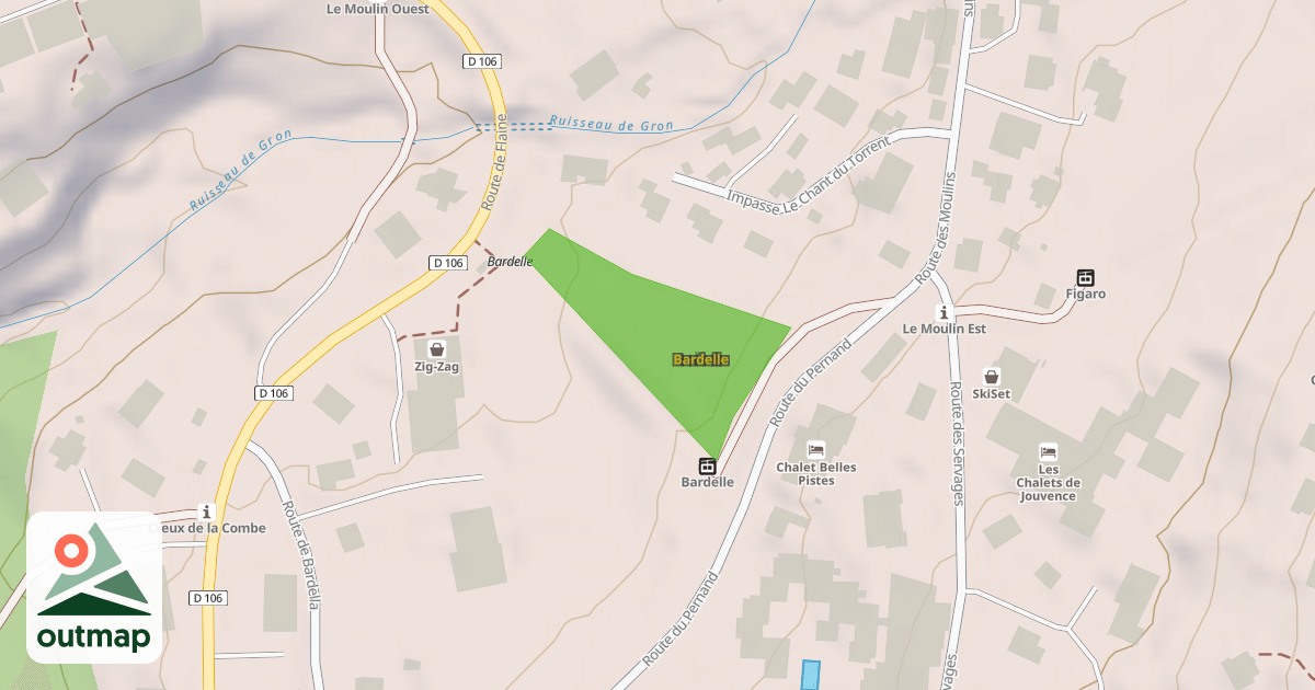 Map of Bardelle