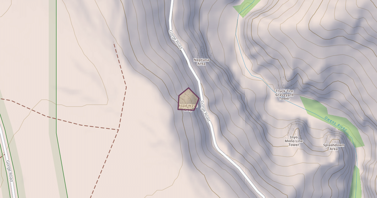 Map preview of Road Wave Crag