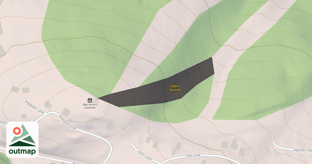 Map of Upper Sunrise