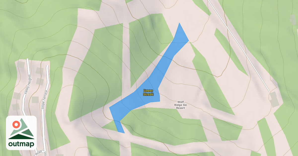 Map of Lower Streak