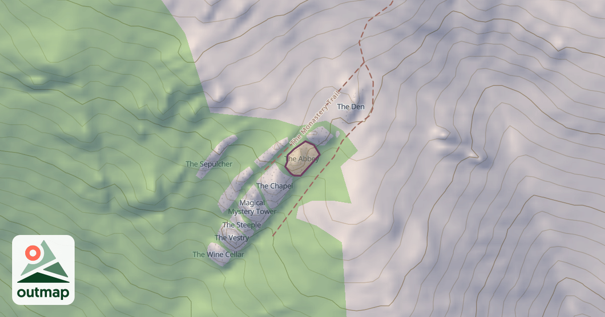 Map of The Abbey