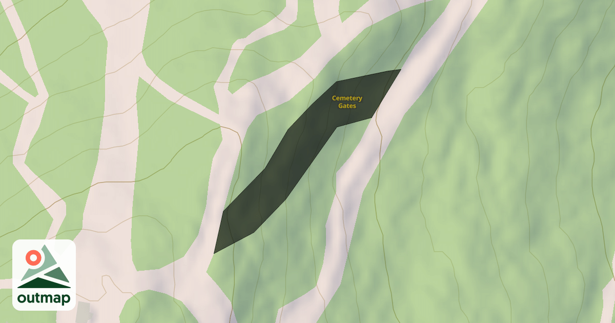Map of Cemetery Gates