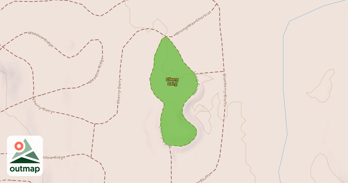 Map of Cherry Dairy