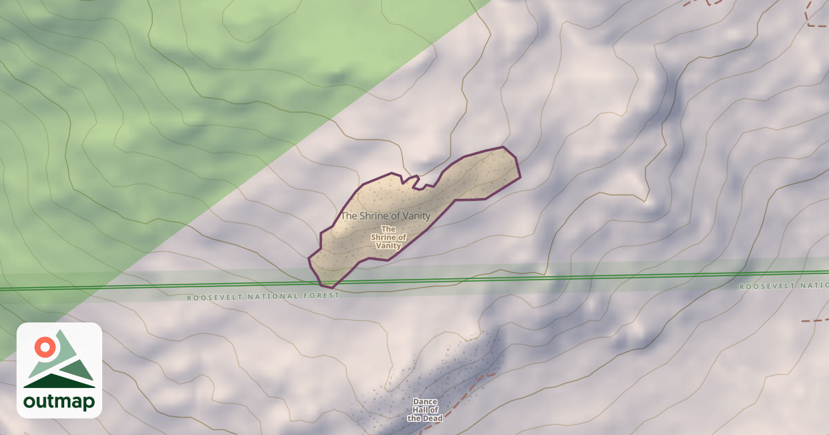 Map of The Shrine of Vanity