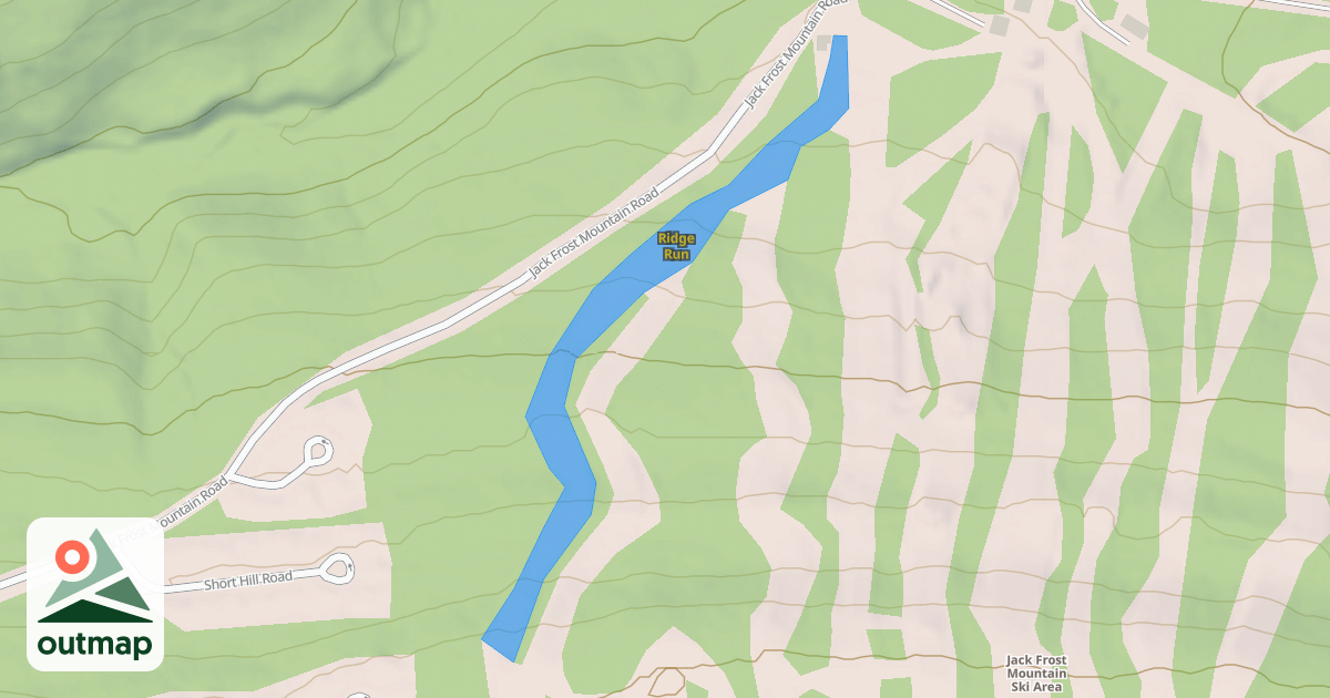 Map of Ridge Run