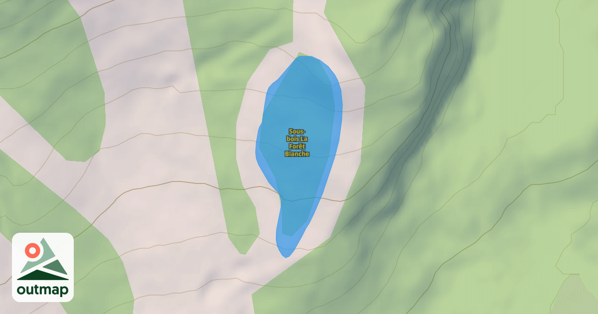 Map of Sous-bois La Forêt Blanche