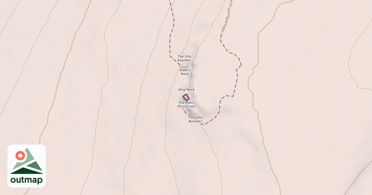 Map of The Main Attraction