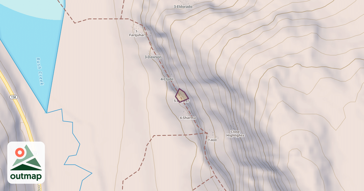 Map of 5-Brower