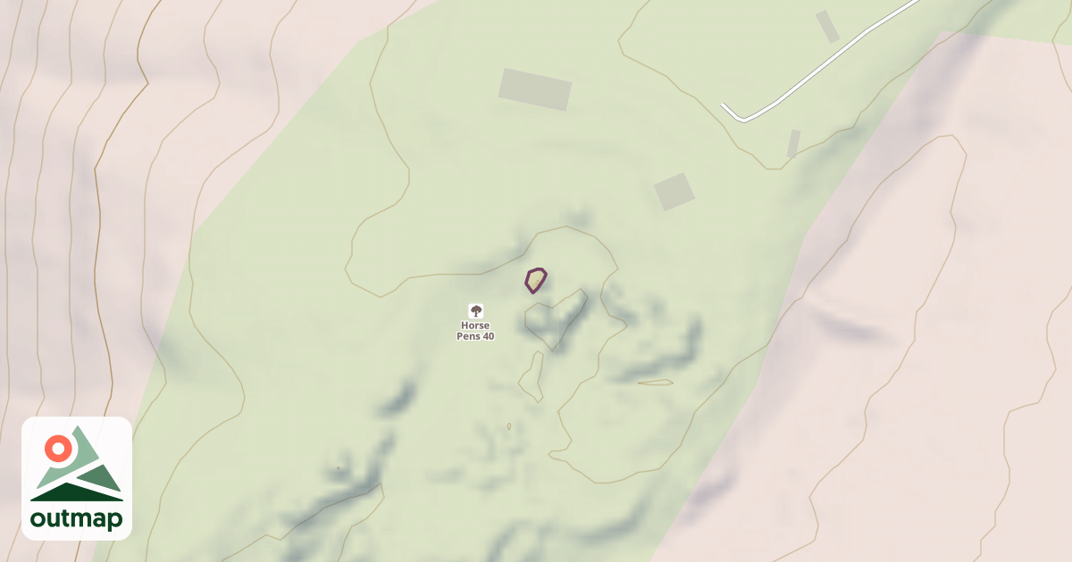 Map of Climbing Boulder