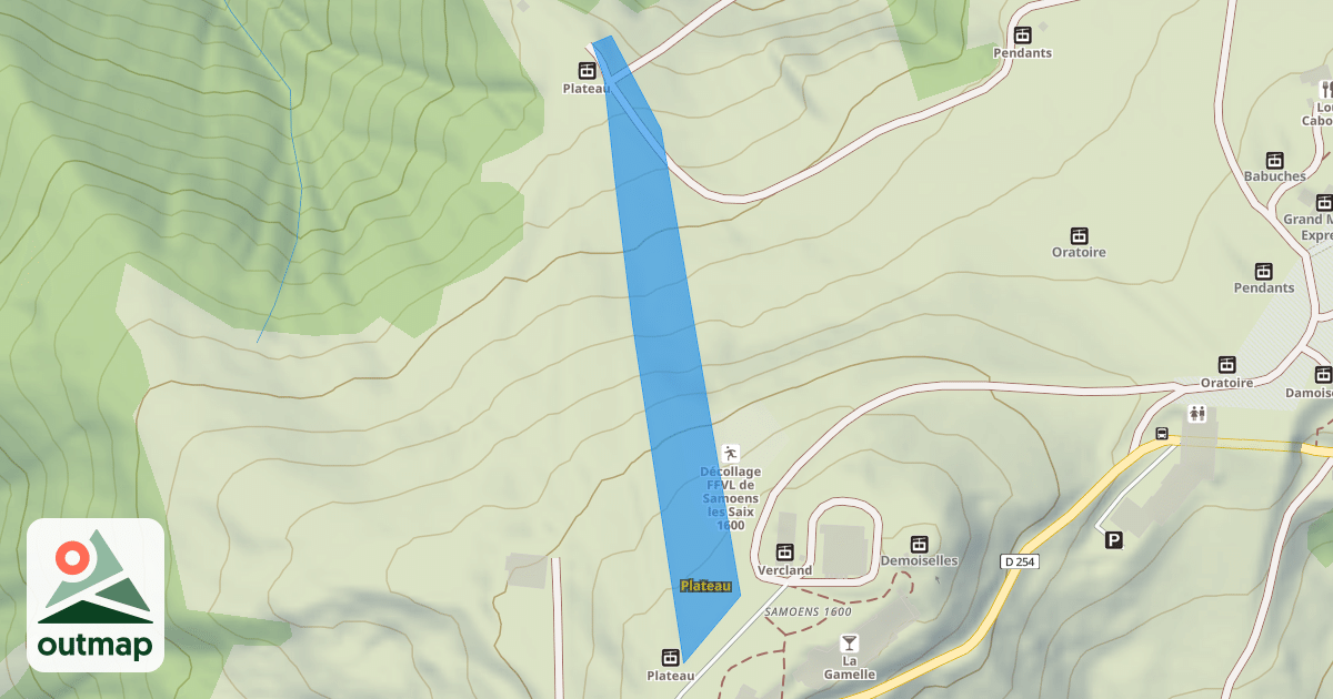 Map of Plateau