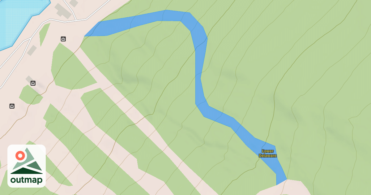 Map of Lower Delaware