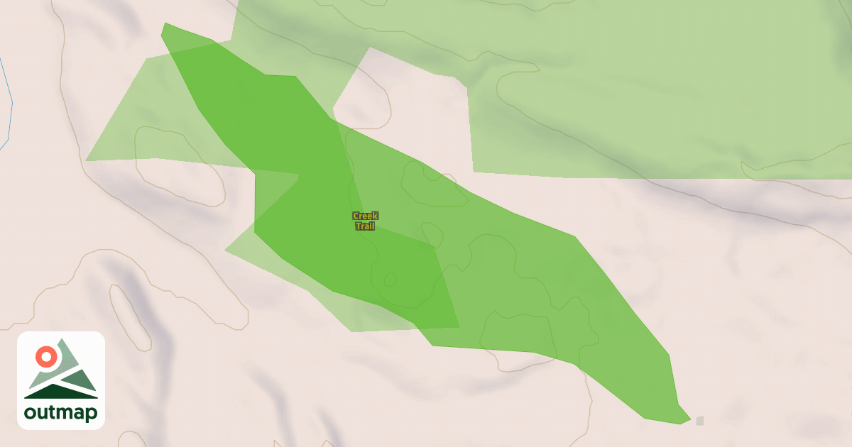 Map of Creek Trail