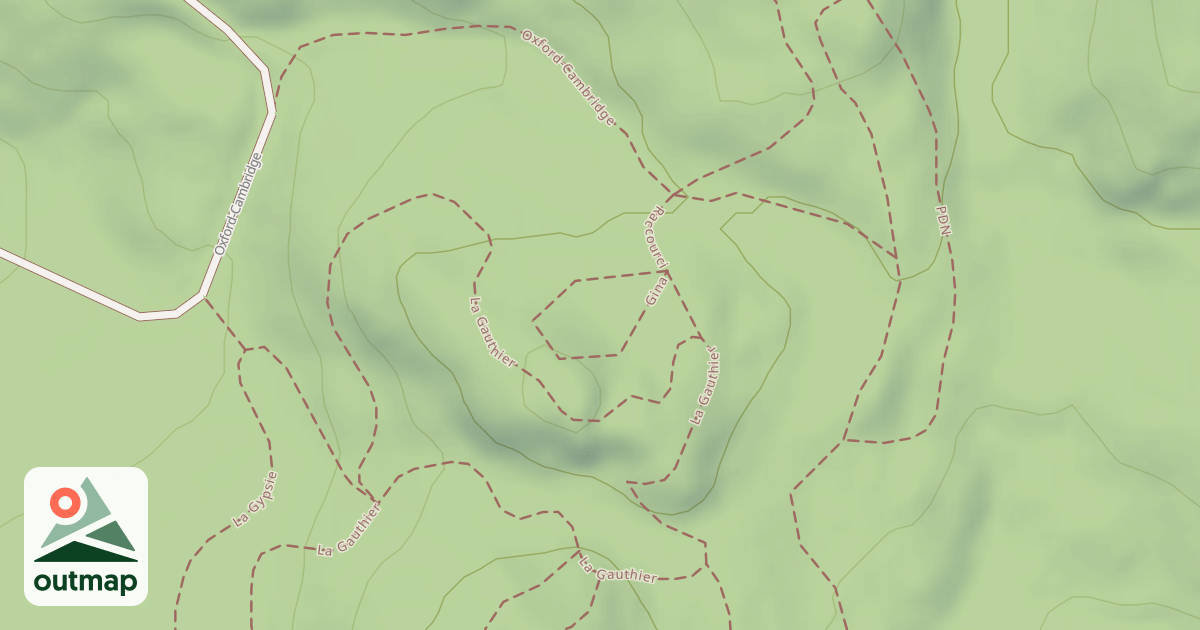 Map of Gina