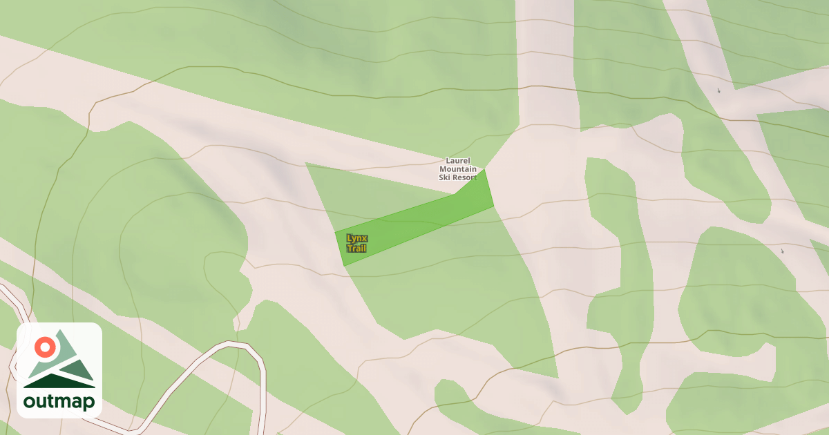 Map of Lynx Trail