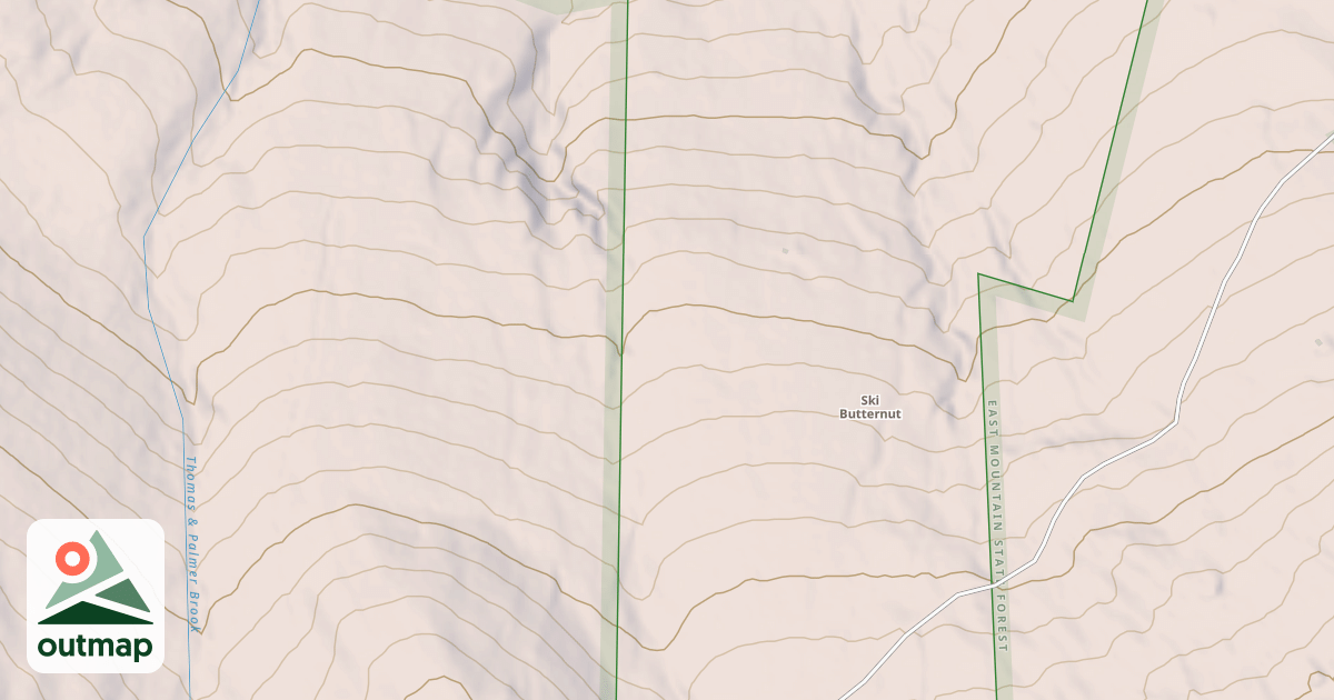 Map of Twisted Terrain Park