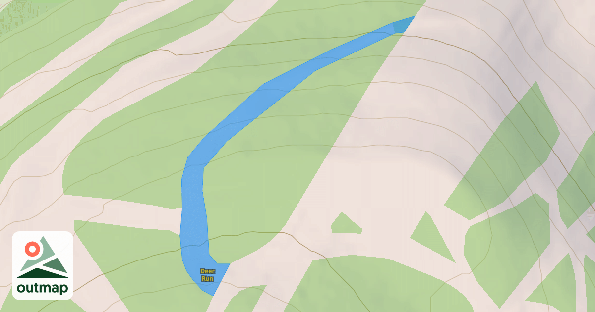 Map of Deer Run