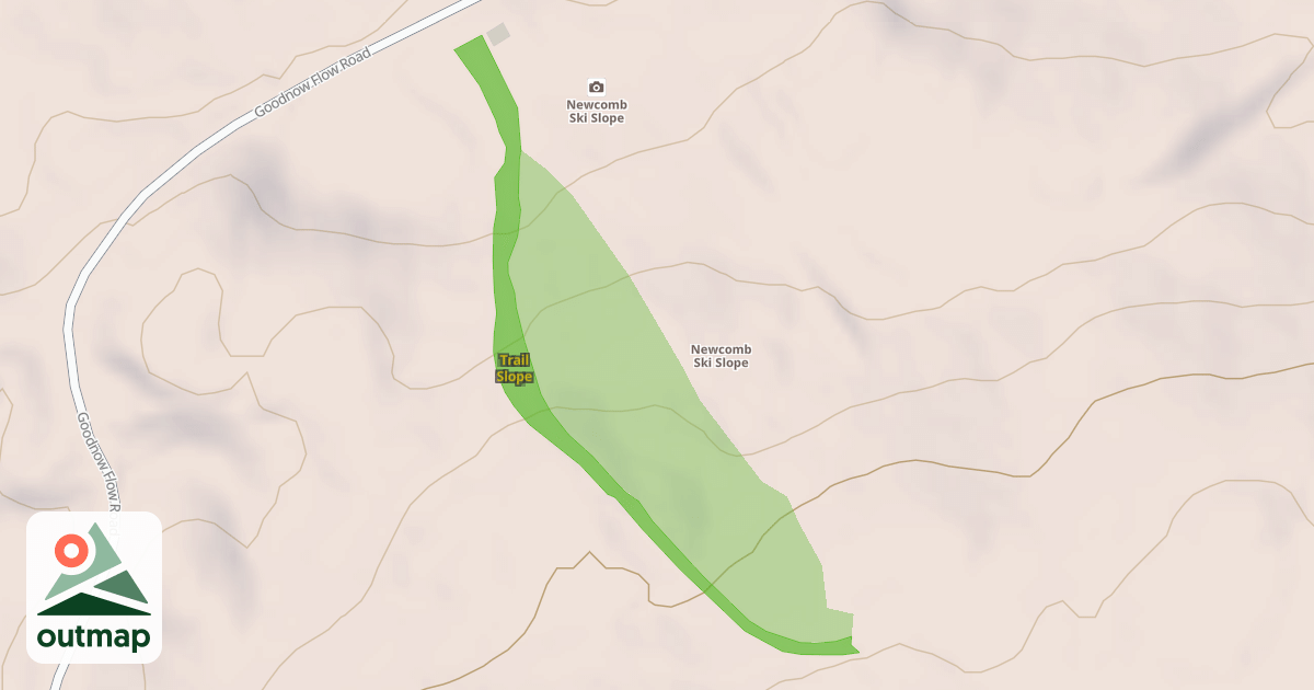 Map of Trail Slope