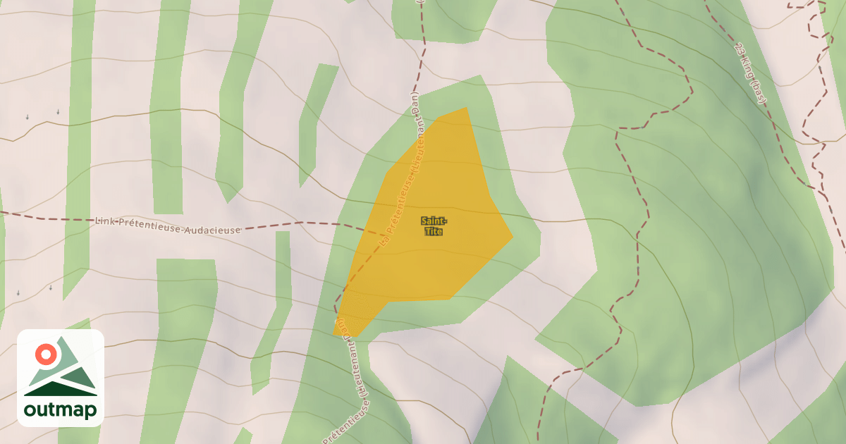 Map of Saint-Tite