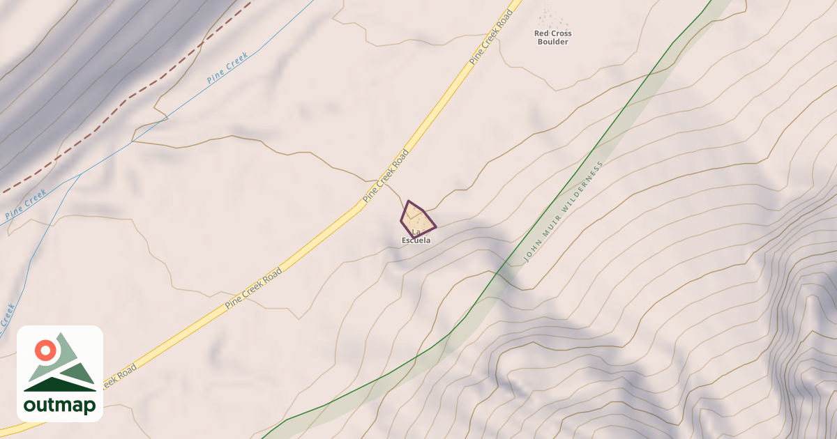 Map of La Escuela