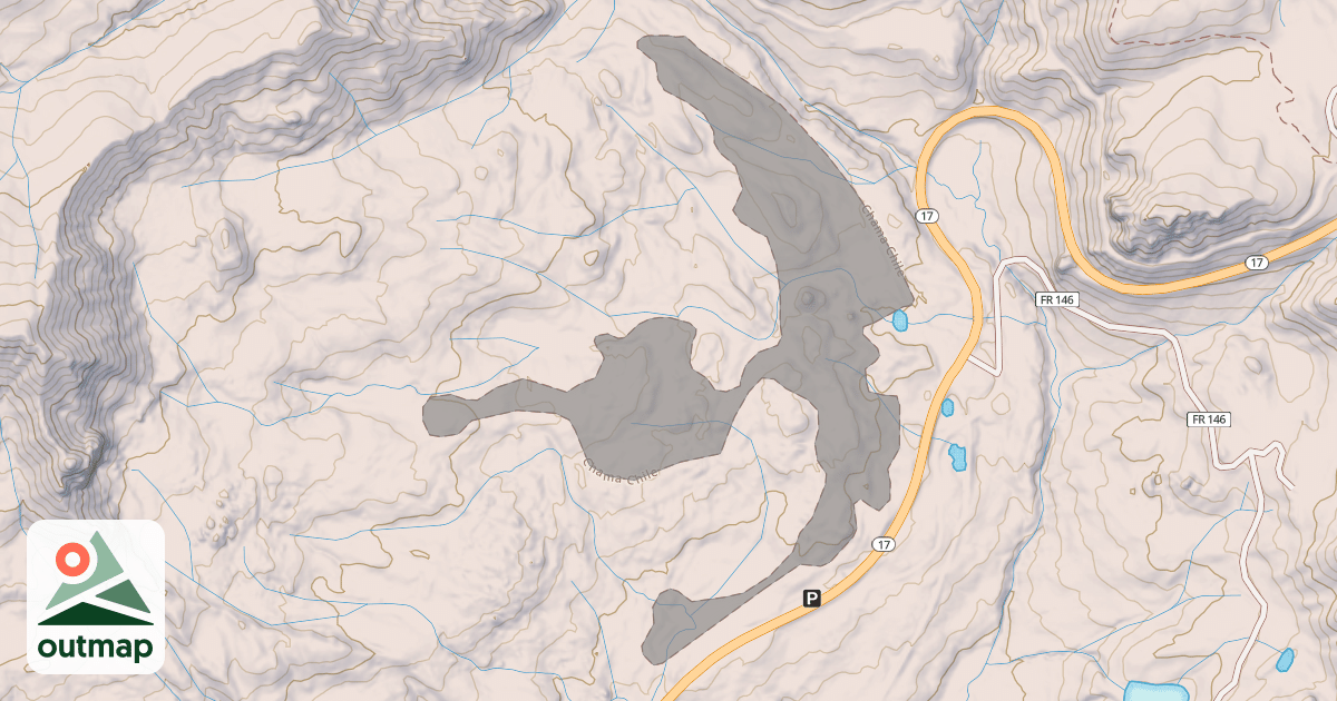 Map of Chama Chile