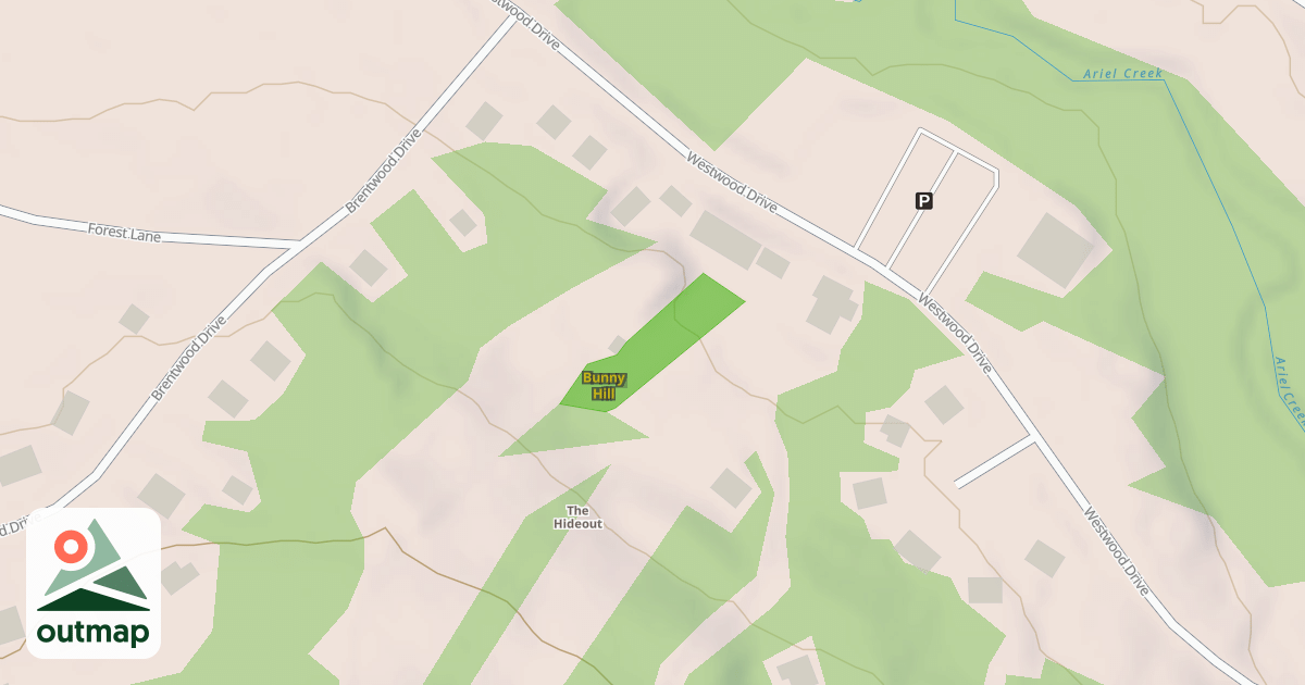 Map of Bunny Hill