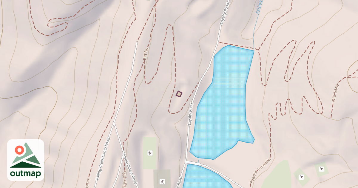 Map of Climbing Gym