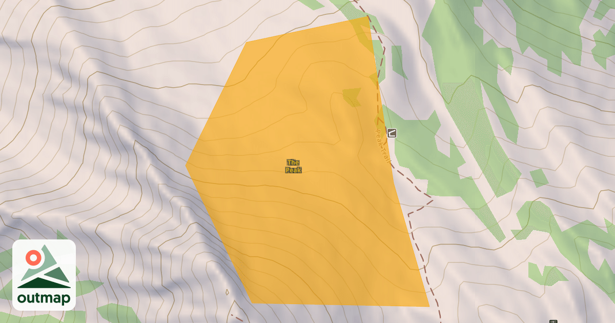 Map of The Peak