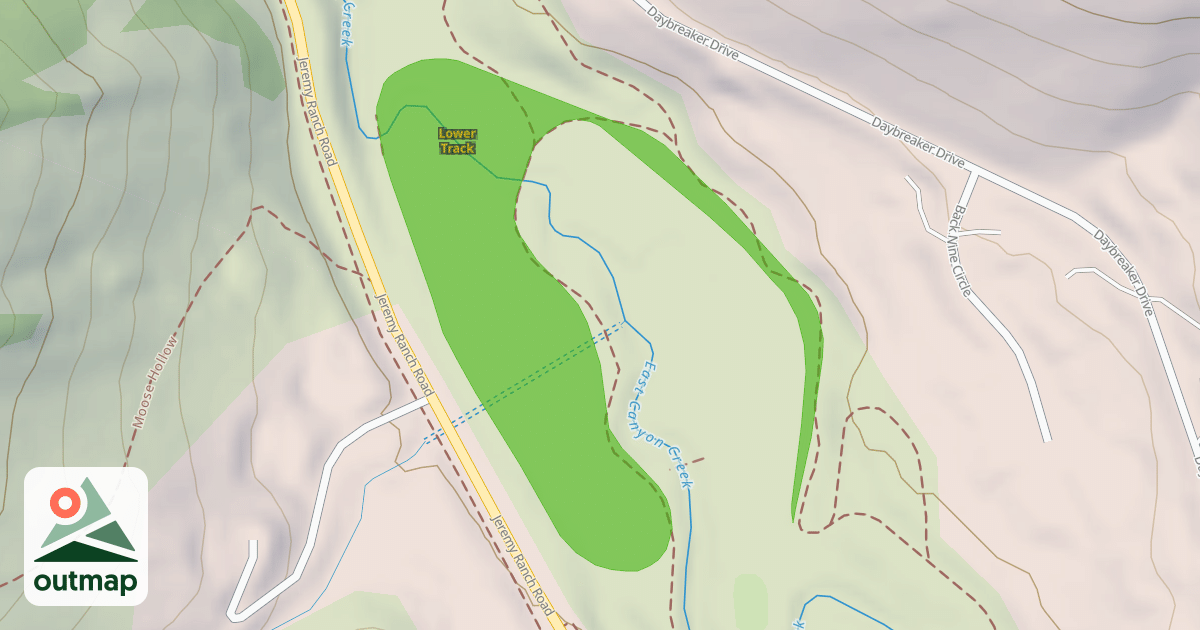 Map of Lower Track
