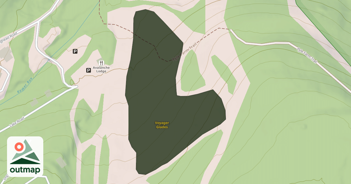 Map of Voyager Glades