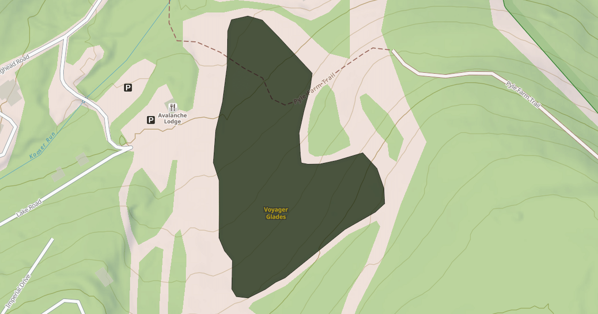 Map preview of Voyager Glades