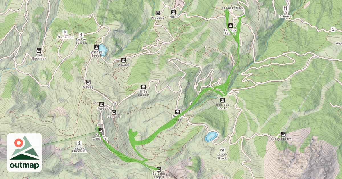 Map of Vallons