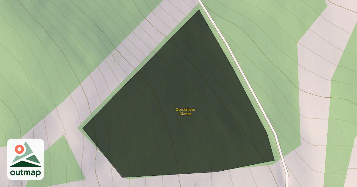 Map of Quicksilver Glades
