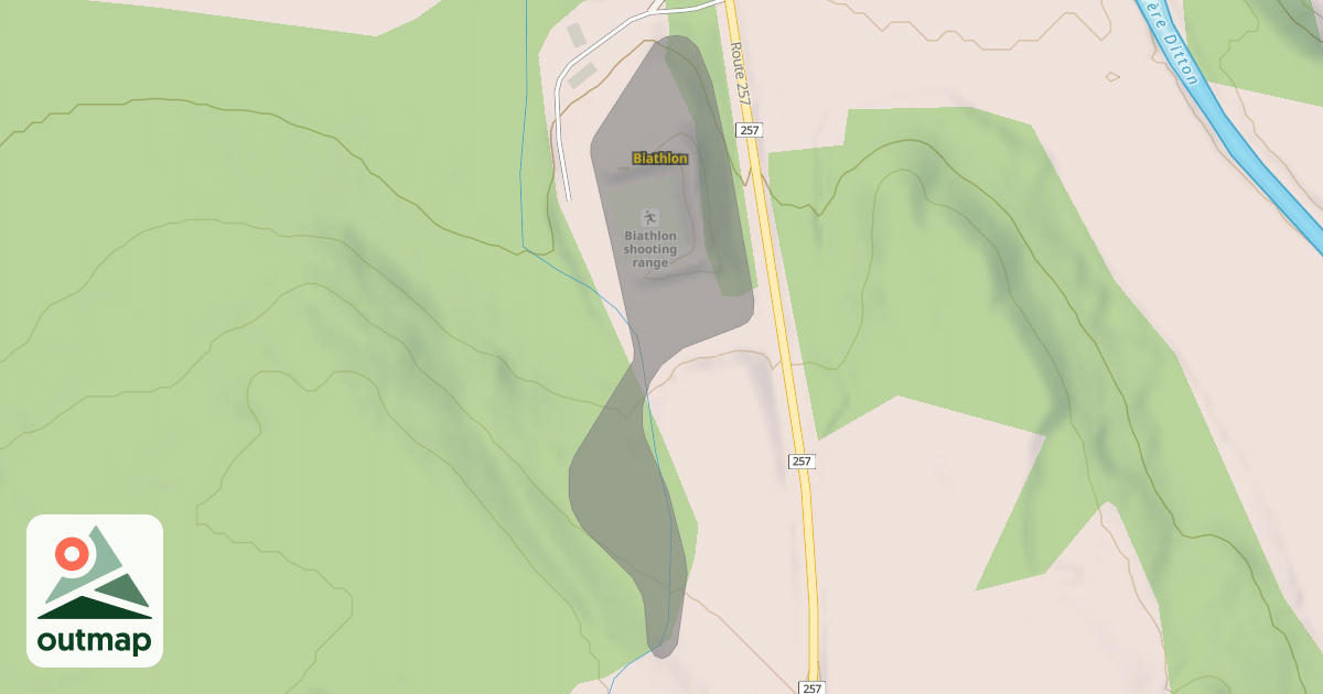 Map of Biathlon