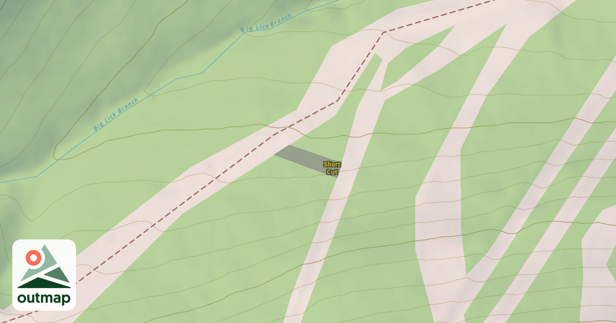 Map of Short Cut