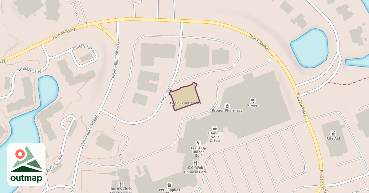 Map of Peak Experiences Midlothian