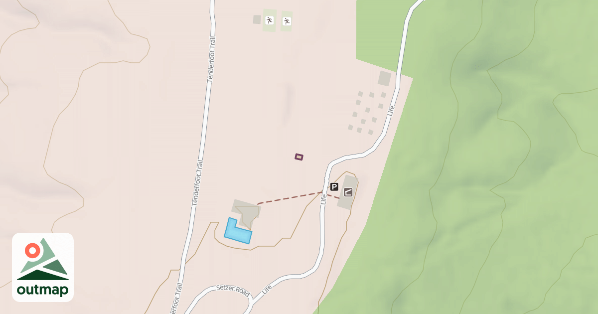 Map of Climbing Gym