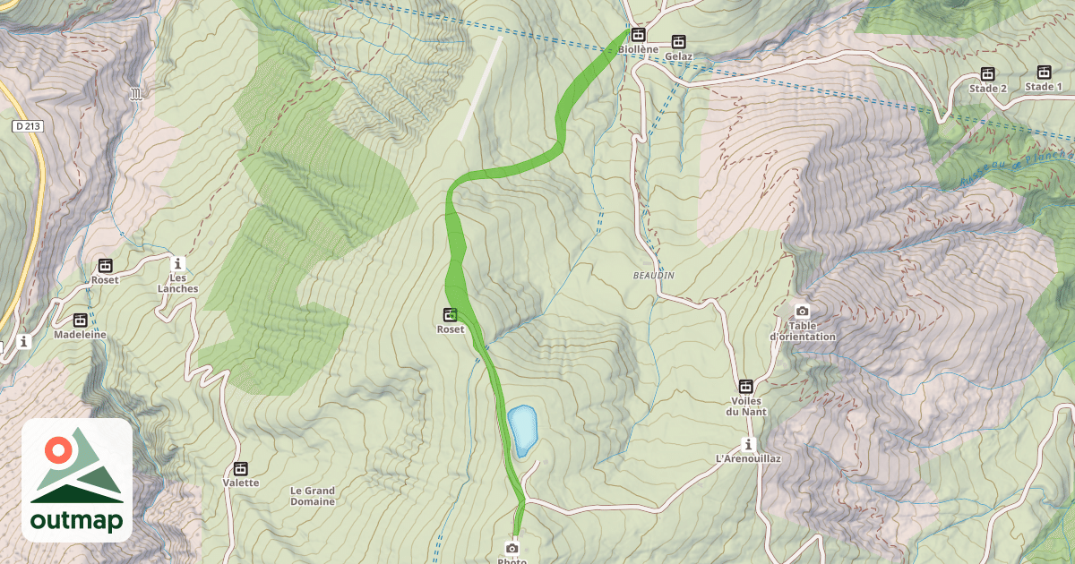 Map of Arenouillaz