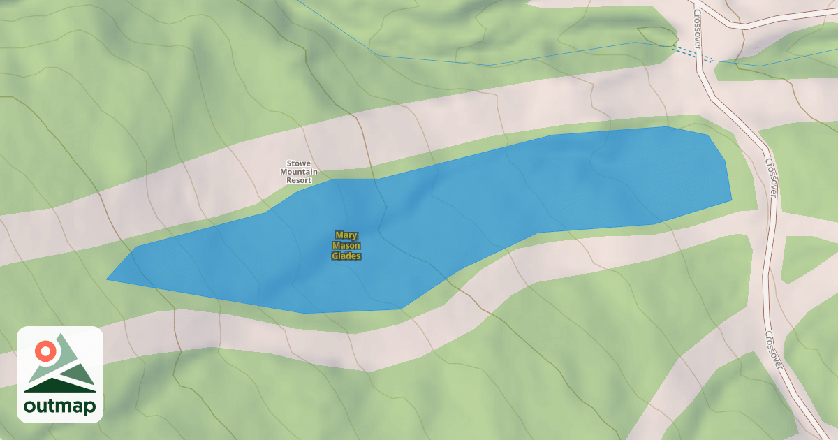 Map of Mary Mason Glades