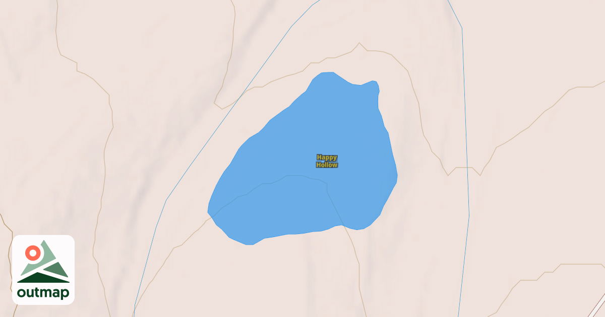 Map of Happy Hollow