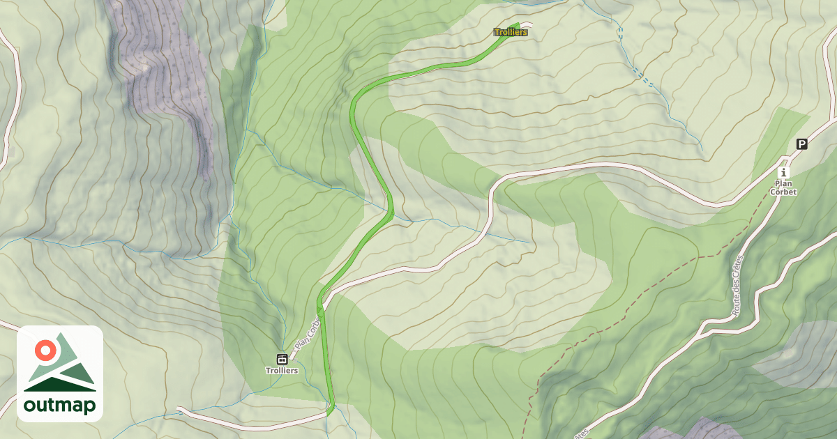 Map of Trolliers