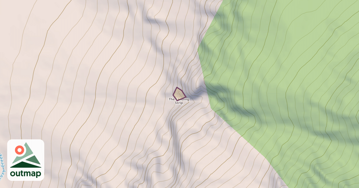 Map of The Landing Strip