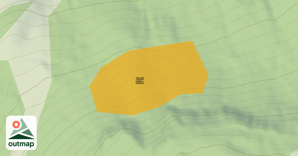 Map of Rock Slide