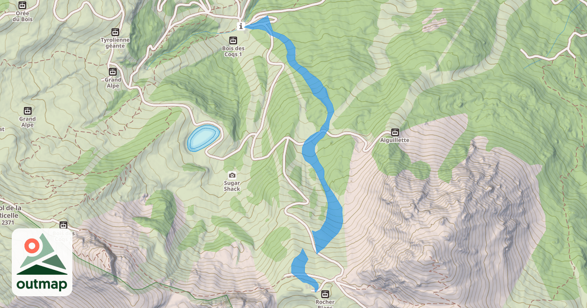 Map of Saludes