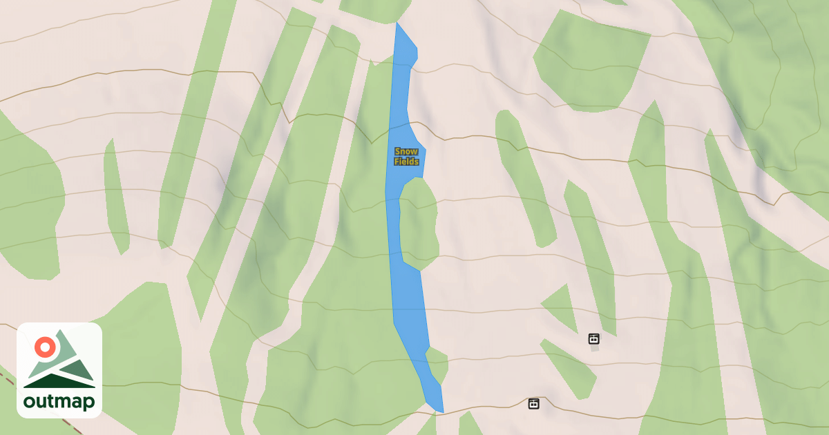 Map of Snow Fields